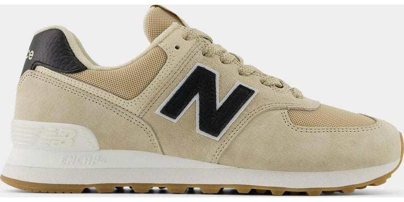 New Balance 574 Incense Black Sea Salt Beige Brown U574RAC-574 Sneaker Shoe