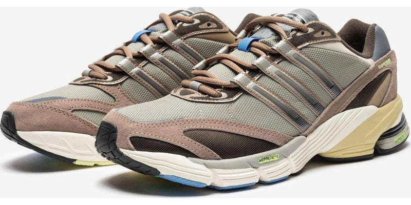 ADIDAS SUPERNOVA CUSHION 7 Chalk Brown White Beige Blue GZ4887 Sneaker Shoe