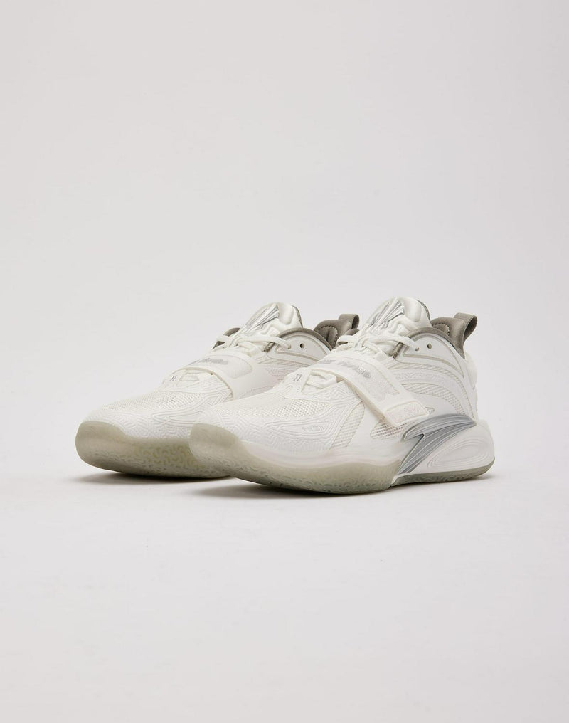 Kids ANTA KAI 1 Yang GS White Beige Brown W3124C1199-6 Sneaker Shoe Trainer