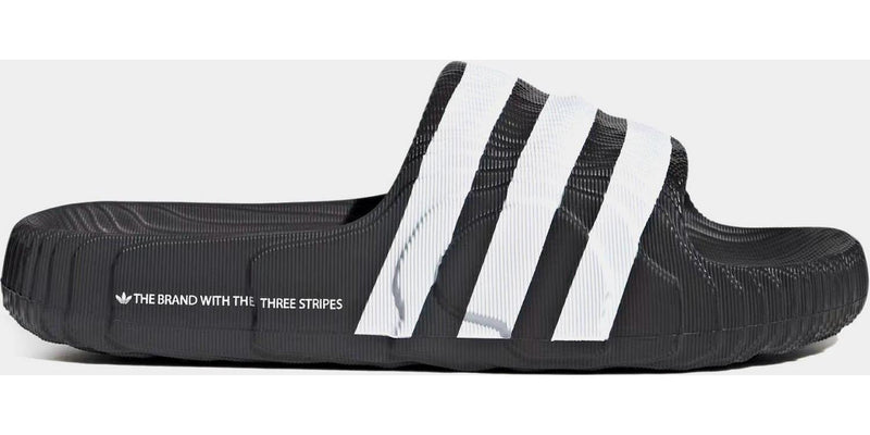 Adilette 22 Slides Mens Sandals Black White IF3670 Slip on Slipper