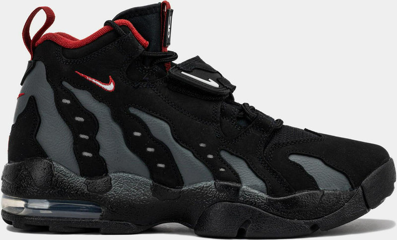Nike Air Diamond Turf DT Deion Max '96 Falcons Black Gray Red HQ3620-010 Shoe