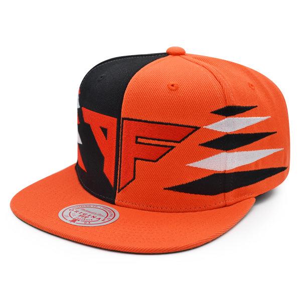 Mitchell And Ness Atlanta FaZe ESPORTS DIAMOND CUT Orange Black Green Snapback