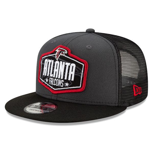New Era Atlanta Falcons '21 NFL Black Gray Red White 9Fifty 950 Patch Snapback