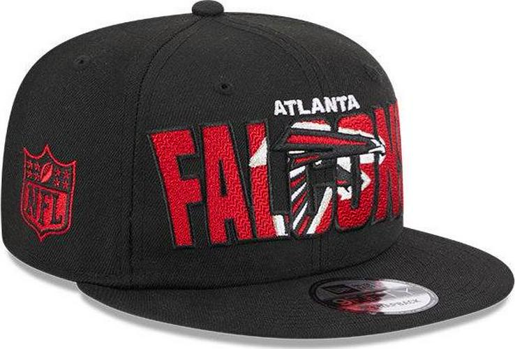 New Era Atlanta Falcons '23 NFL Black Red White Gray 9Fifty 950 Patch Snapback