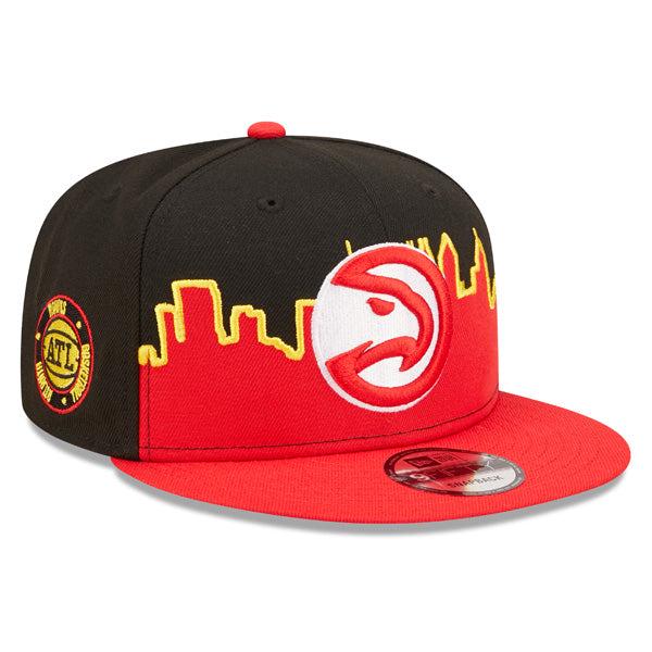 New Era Atlanta Hawks NBA '22 Skyline Red Yellow 9Fifty 950 Patch Snapback Hat