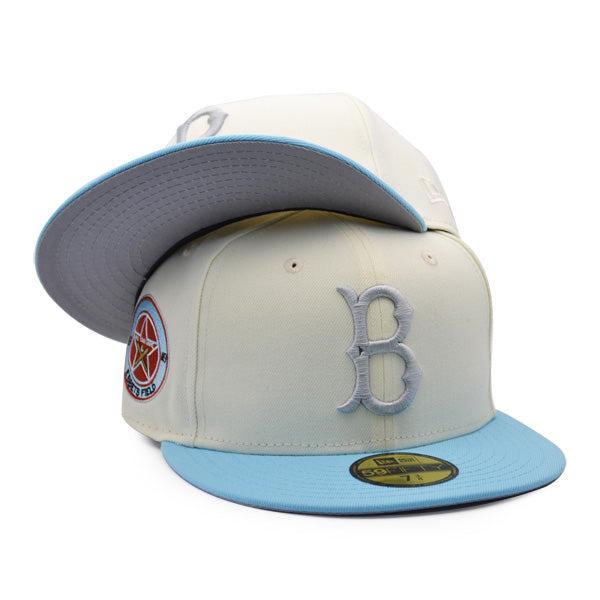 New Era Brooklyn Dodgers '49 ASG Chrome Blue Gray 59Fifty 5950 Patch Fitted Hat