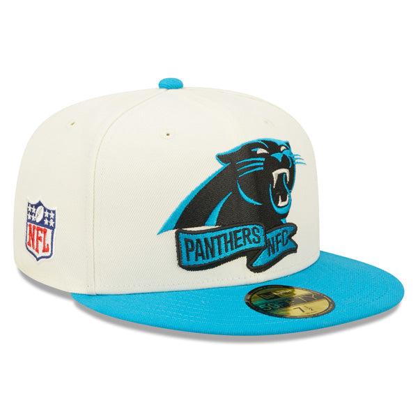 New Era Carolina Panthers '22 Chrome Blue Black Red 59Fifty 5950 Patch Fitted