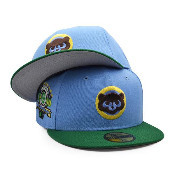 New Era Chicago Cubs '90 ASG Sky Blue Green 59Fifty 5950 Patch Fitted Cap Hat