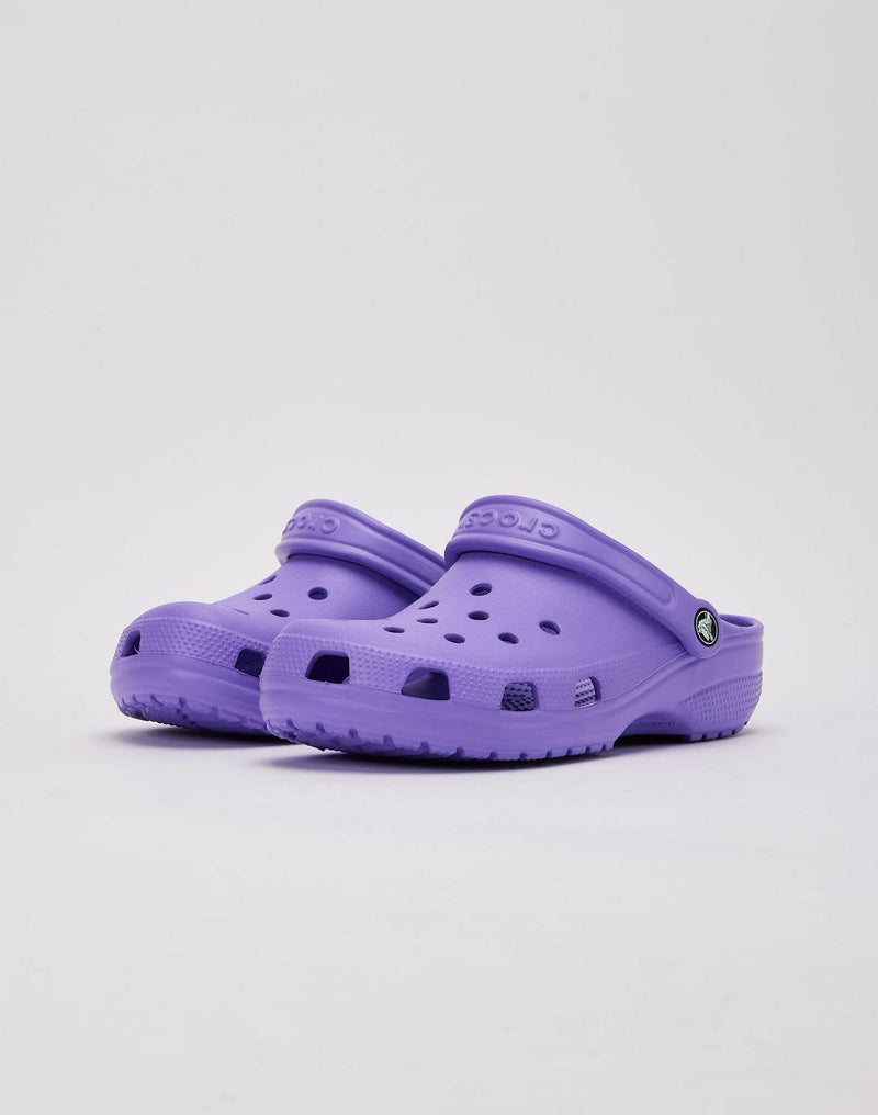Kids Crocs Classic Clog GS Purple 206991-5AJ Comfortable Lightweight Sandals