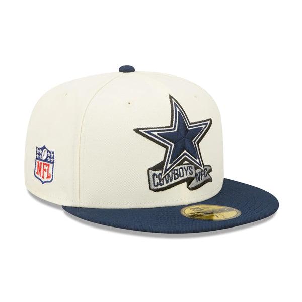 New Era Dallas Cowboys '22 Chrome Navy Blue Red Black 59Fifty 5950 Patch Fitted