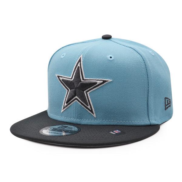 New Era Dallas Cowboys Blue Foam Charcoal Gray Black 9Fifty 950 Patch Snapback