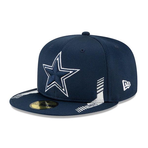 New Era Dallas Cowboys '21 Navy White Black 59Fifty 5950 Patch Fitted Cap Hat