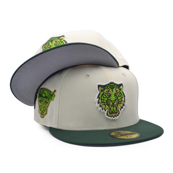 New Era Detroit Tigers '00 ASG Chrome Green Gray 59Fifty 5950 Patch Fitted Hat