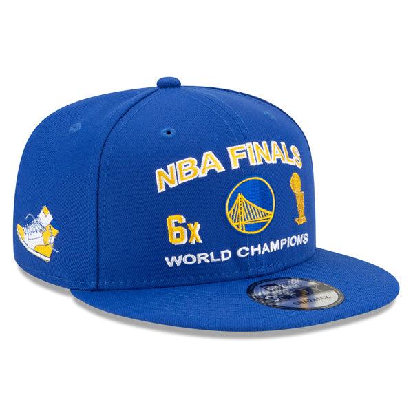 New Era Golden State Warriors ICY Royal Yellow White 9Fifty 950 Patch Snapback