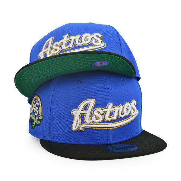 New Era Houston Astros 45th ANNI Royal Green White 59Fifty 5950 Patch Fitted