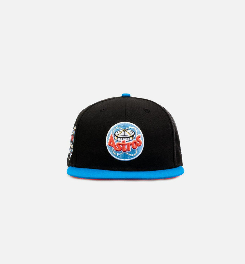 New Era Houston Astros '86 ASG Blue Black Red 59Fifty 5950 Patch Fitted Cap Hat