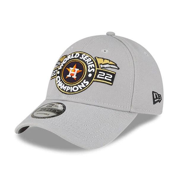 New Era Houston Astros '22 WS Gray Black Yellow White 9Forty 940 Patch Snapback