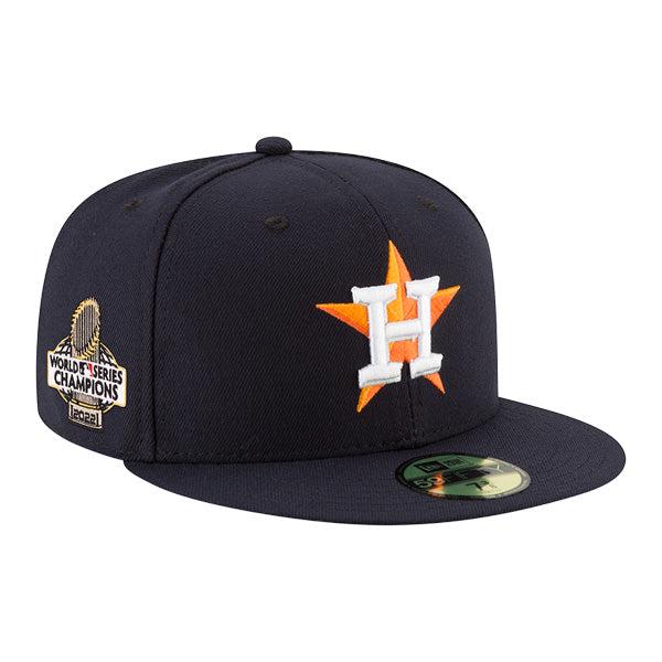 New Era Houston Astros '22 WS Navy Gray Orange White 59Fifty 5950 Patch Fitted