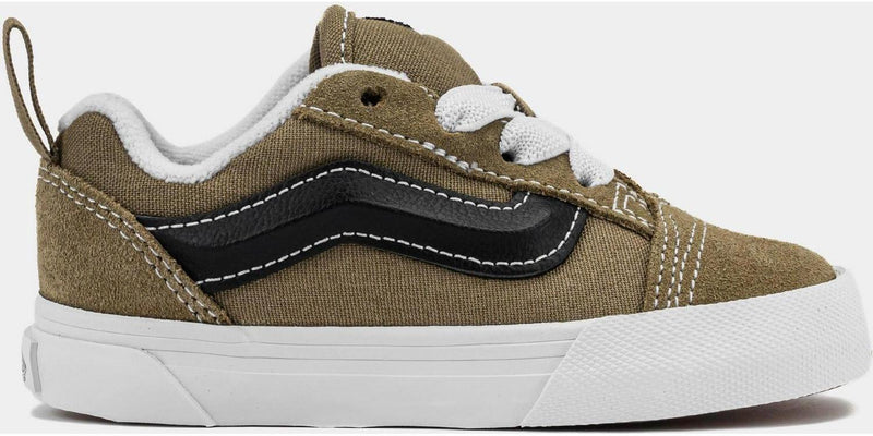 Kids Vans Knu Skool Infant TD Skate Green Black White D0KBIQ-KNU Sneaker Shoe