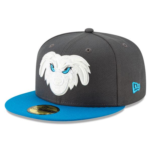 New Era Lake Elsinore Storm CADEJOS Copa Gray White Blue 59Fifty 5950 Fitted Hat