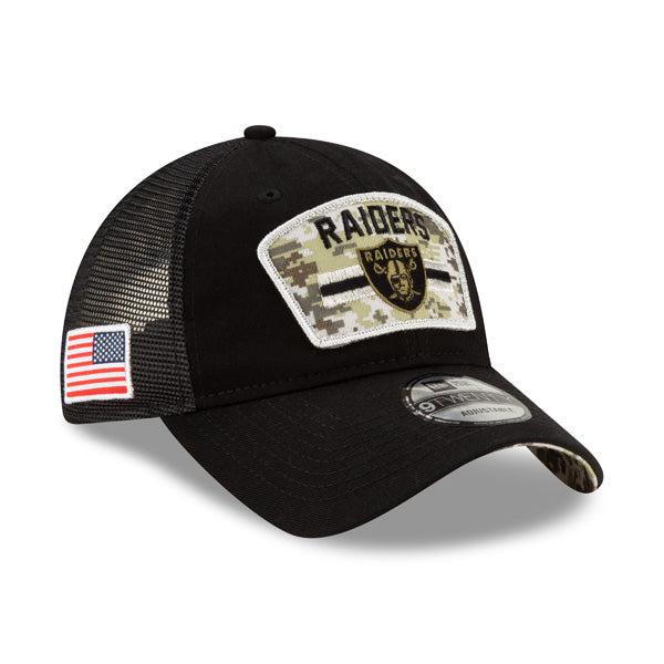 New Era Las Vegas Raiders '21 Black Camo Red Blue Green White 9TWENTY Snapback