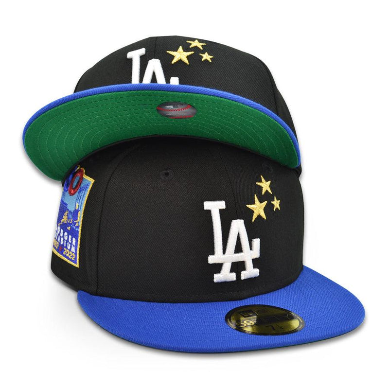 New Era LA Dodgers 84 LA GAMES Black White Royal Blue Green 59Fifty 5950 Fitted