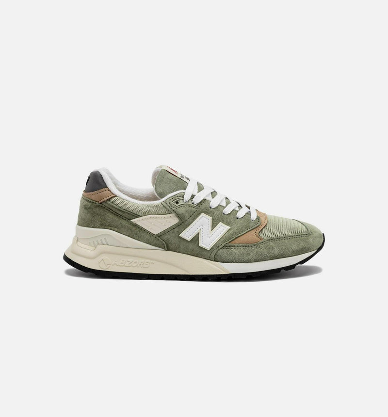 New Balance 998 Olive Green White Black Orange Grey U998GT Sneaker