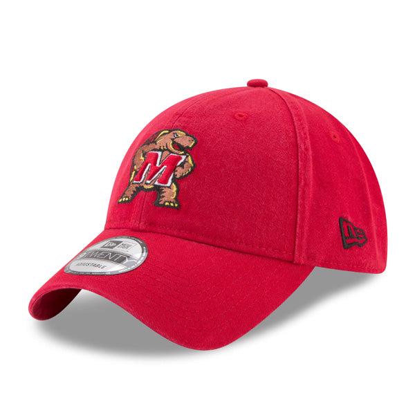 New Era Maryland Terrapins Core Classic NCAA Red Gold Black 9Twenty Snapback Hat