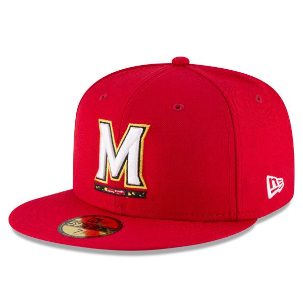 New Era Maryland Terrapins Yellow White Brown Black 59Fifty 5950 Patch Fitted