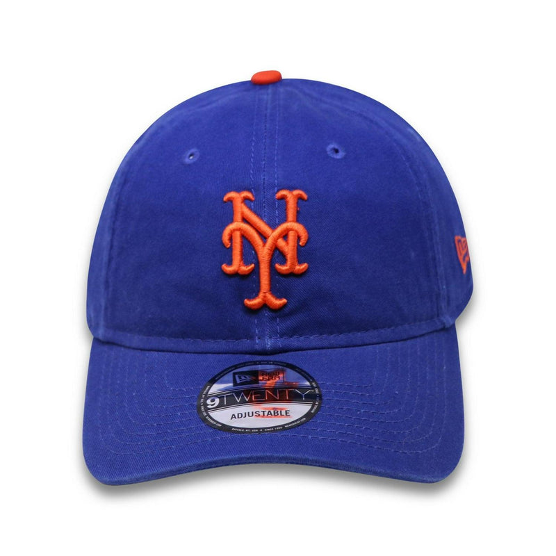 New Era NY Mets Core Classic Royal Blue Orange 9Twenty 920 Adjustable Cap Hat