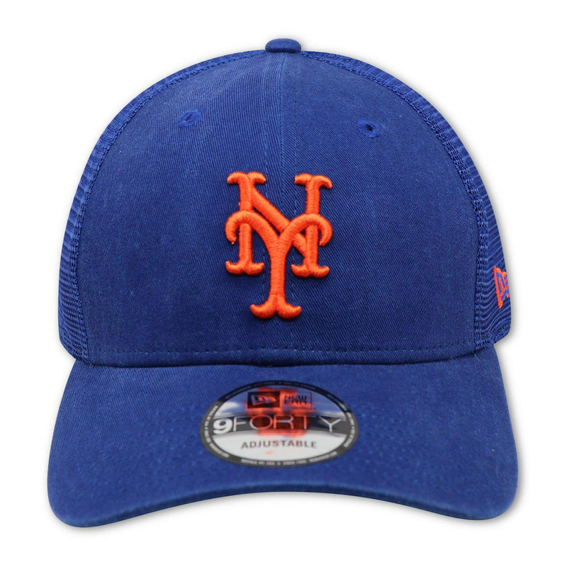New Era NY METS Royal Blue Orange 9Forty 940 Patch Snapback Cap Hat