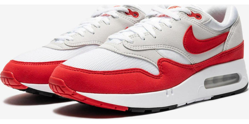NIKE AIR MAX 1 '86 PREMIUM White Red Black DQ3989-100 Sneaker Shoe Trainer
