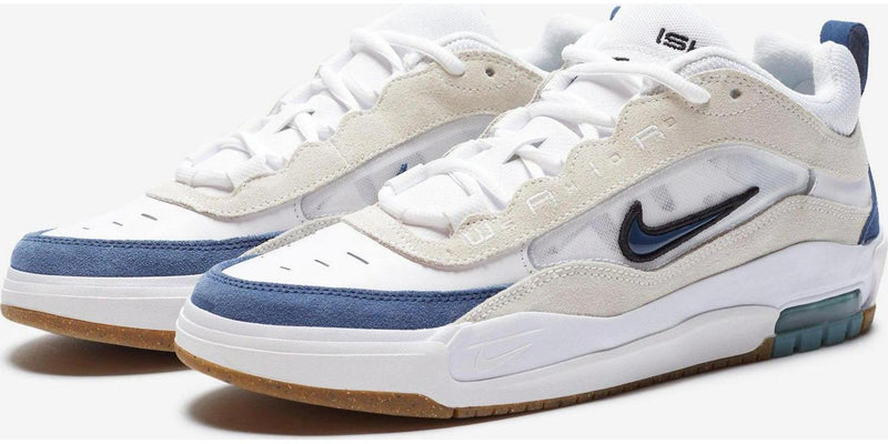 NIKE AIR MAX ISHOD White Navy Blue Beige Brown FB2393-102 Sneaker Shoe Trainer
