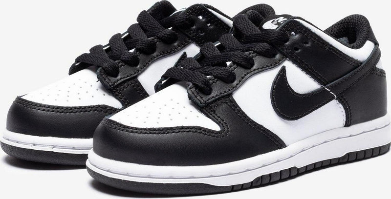 Kids NIKE PS DUNK LOW Black White CW1588-100 Shoe Sneaker Trainer