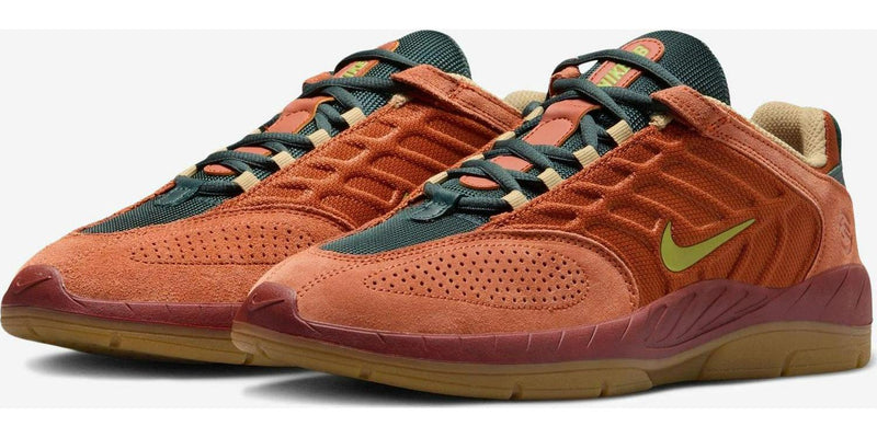 NIKE SB VERTABRAE Dark Russet Orange Blue Green Red FZ4878-200 Shoe Sneaker