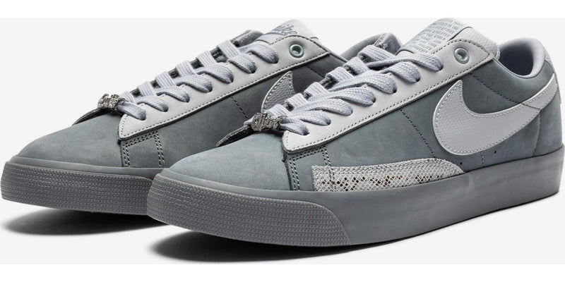 NIKE SB X FPAR ZOOM BLAZER LOW Cool Grey Silver DN3754-001 Shoe Sneaker Trainer
