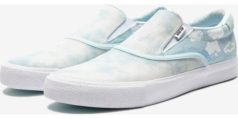 NIKE SB X RAYSSA LEAL ZOOM VERONA SLIP White Glacier Blue DN4542-400- Sneaker