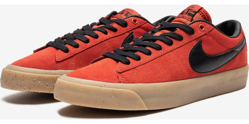 NIKE SB ZOOM BLAZER LOW PRO GT Red Black White Beige DC7695-600 Sneaker Trainer