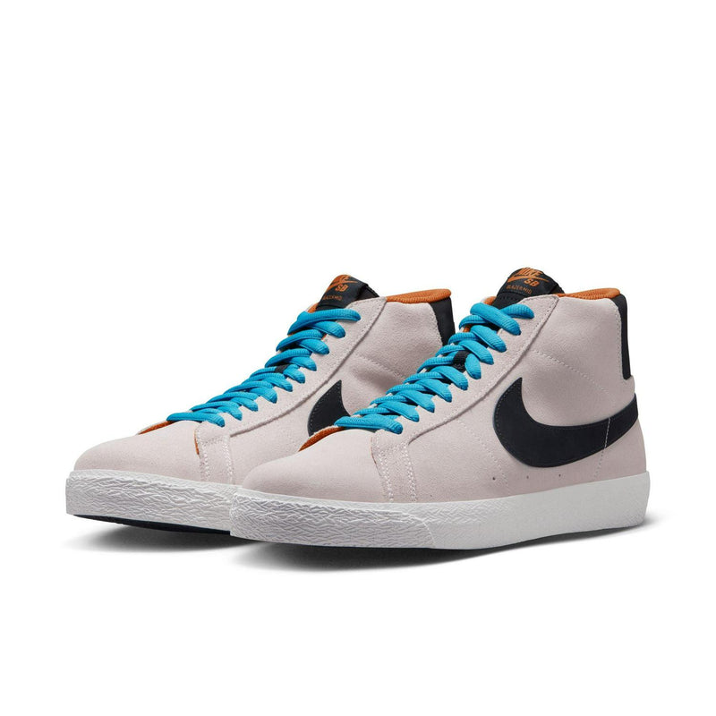 NIKE SB ZOOM BLAZER ELECTRIC Phantom Black Blue Grey Orange HF3831-001 Sneaker