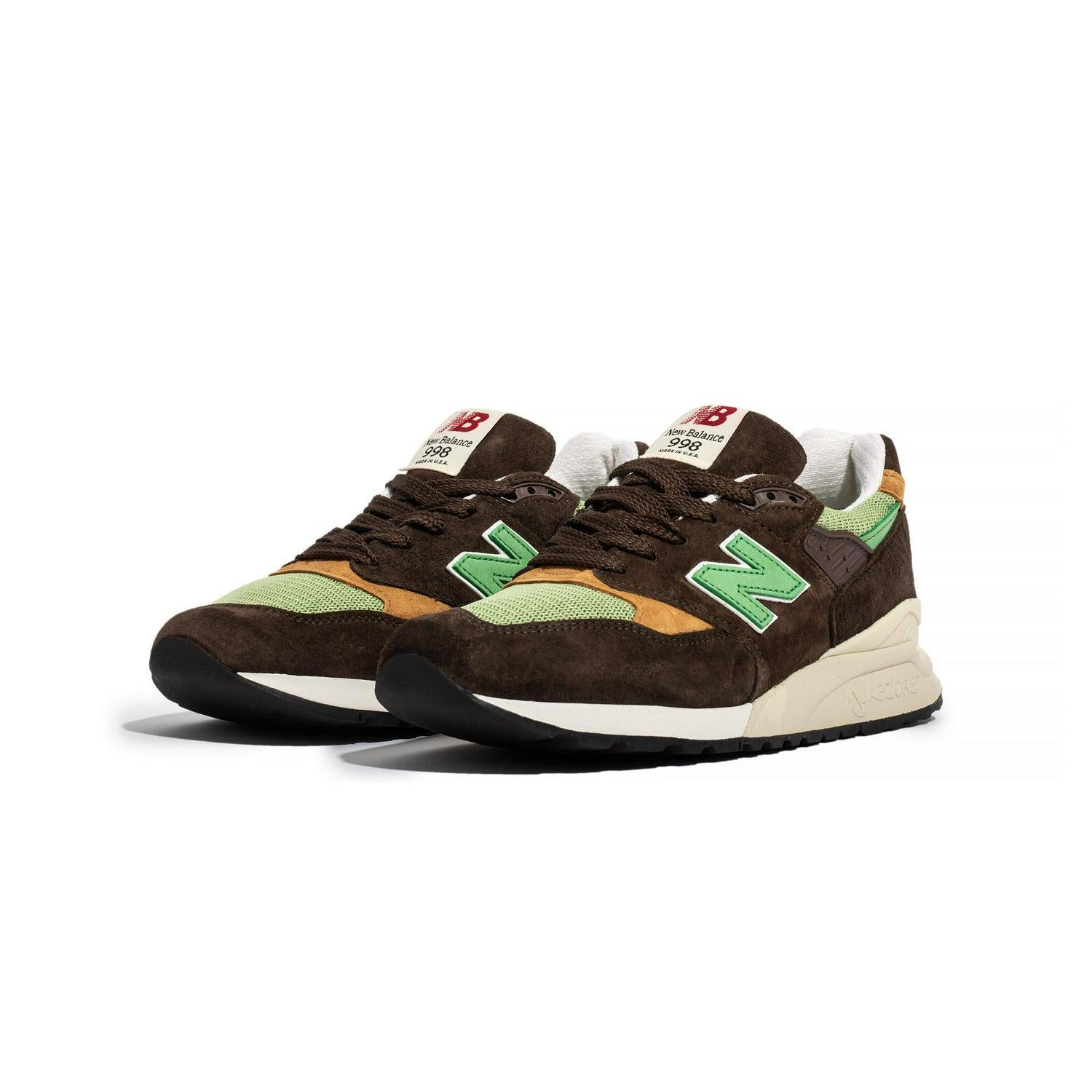 New Balance Brown Green Beige Orange Black U998BG Shoe Sneaker Trainer