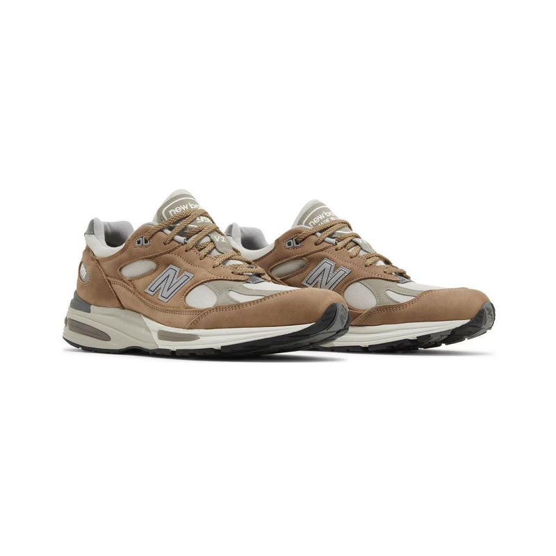 New Balance 991v2 MiUK Nostalgic Sepia Brown Gray Beige U991TB2 Shoe Trainer