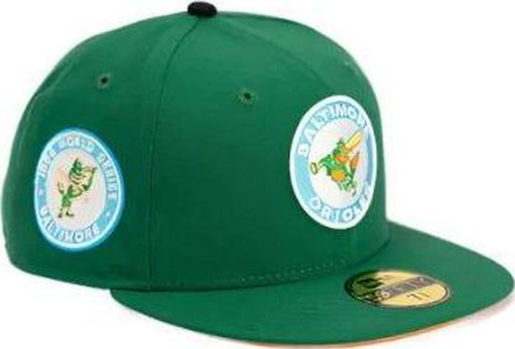 New Era Baltimore Orioles '66 Kelly Green Blue White 59Fifty 5950 Patch Fitted