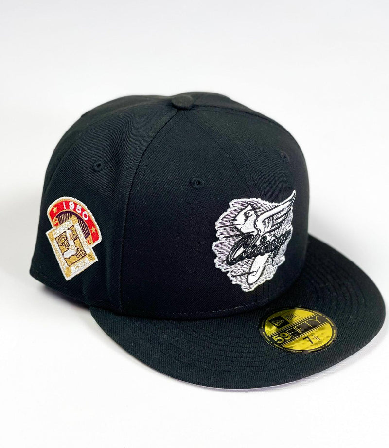New Era Chicago White Sox Comiskey Park ASG Black Red 59Fifty 5950 Patch Fitted