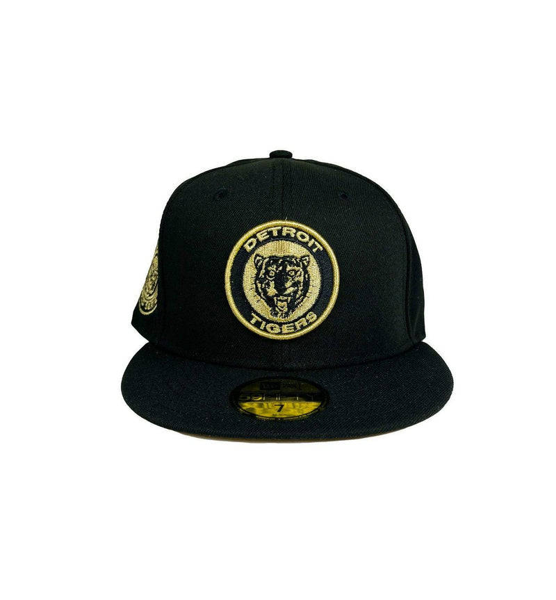 New Era Detroit Tigers '68 WS Leo Black Yellow Gold 59Fifty 5950 Patch Fitted