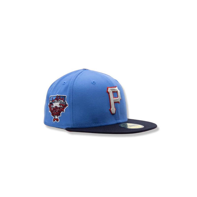 New Era Pittsburg Pirates ASG '06 Blue White Black 59Fifty 5950 Patch Fitted Hat