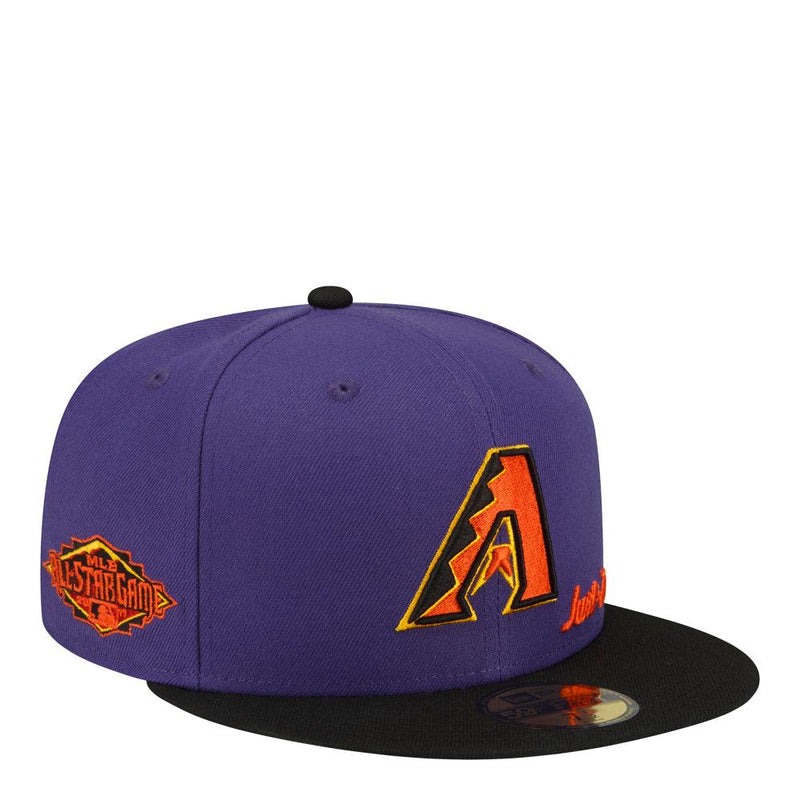 New Era Arizona Diamondbacks '11 ASG Violet Black Gray 59Fifty 5950 Patch Fitted