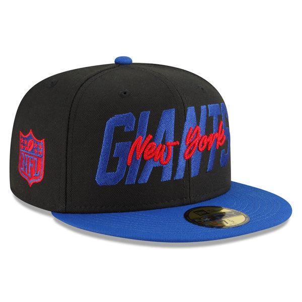 New Era NY Giants '22 NFL Black Red Blue Gray White 59Fifty 5950 Patch Fitted