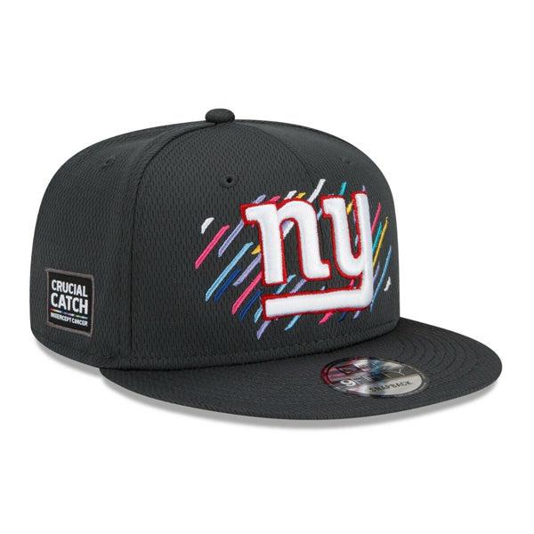 New Era NY Giants '21 Charcoal White Red Blue 9Fifty 950 Patch Snapback Cap Hat