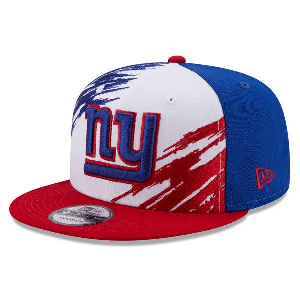 New Era NY Giants SPLATTER Red White Blue 9Fifty 950 Patch Snapback Cap Hat