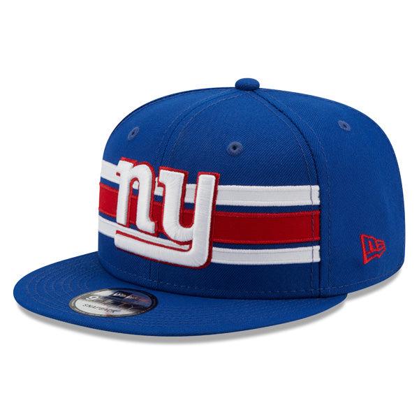 New Era NY Giants NFL Royal Blue Red White 9Fifty 950 Patch Snapback Cap Hat